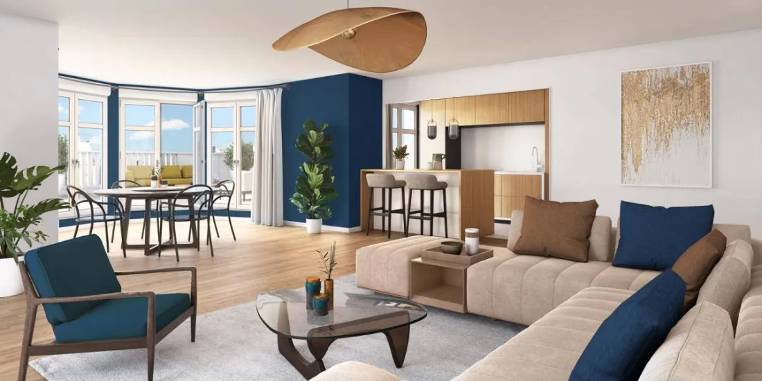 Clamart quartier Grand Canal proche des commerces