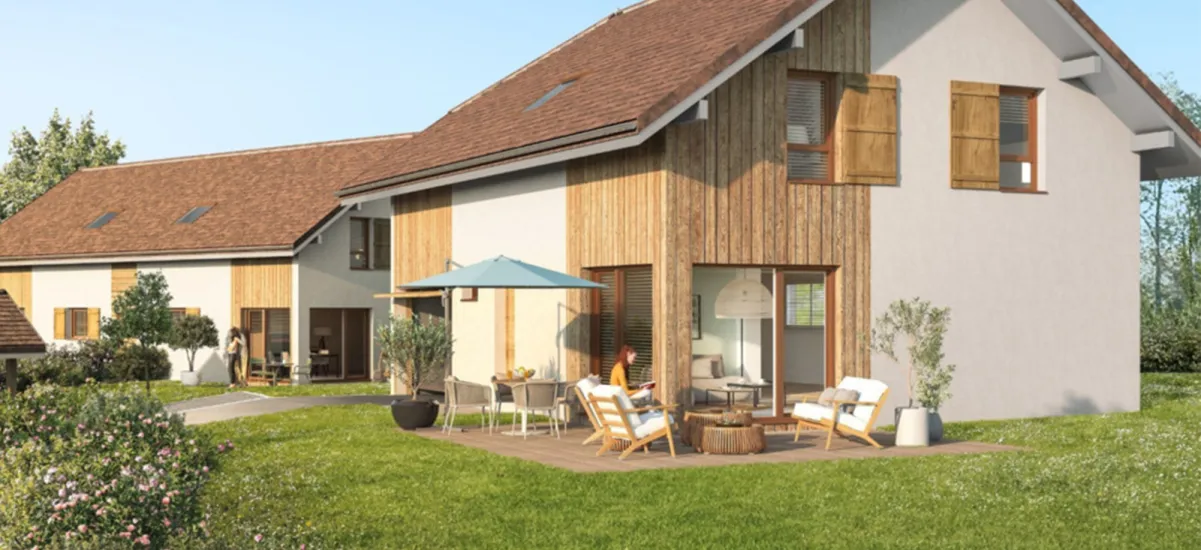 Clermont maison cadre verdoyant à 30 min en voiture d’Annecy