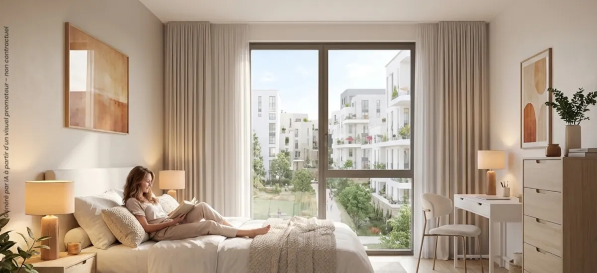 Colombes proche de la Seine