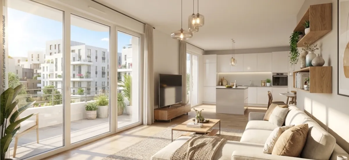 Colombes proche de la Seine