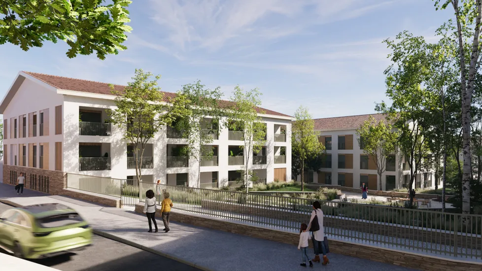 Communay environnement verdoyant proche mairie