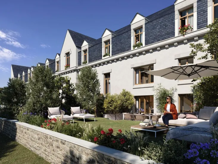 Concarneau entre plage, centre bourg et verdure