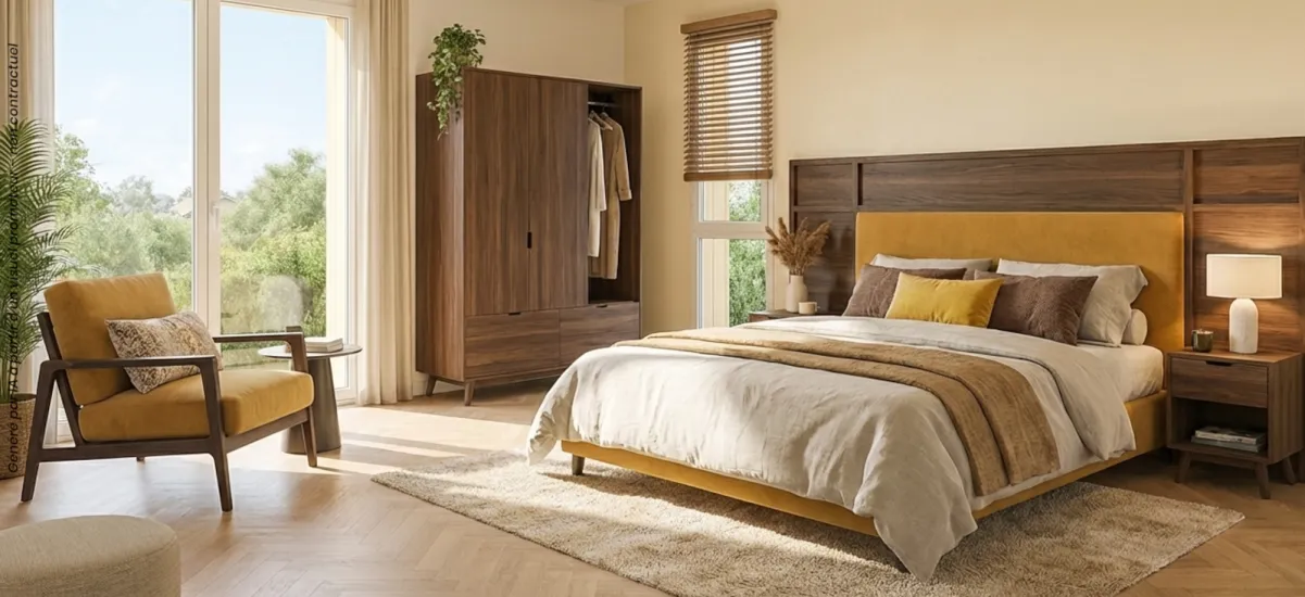 Concarneau hypercentre avec vue sur le jardin de la gare