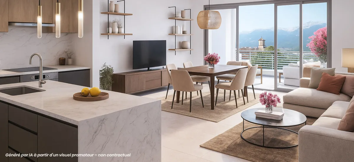 Corenc réhabilitation proche centre historique de Grenoble