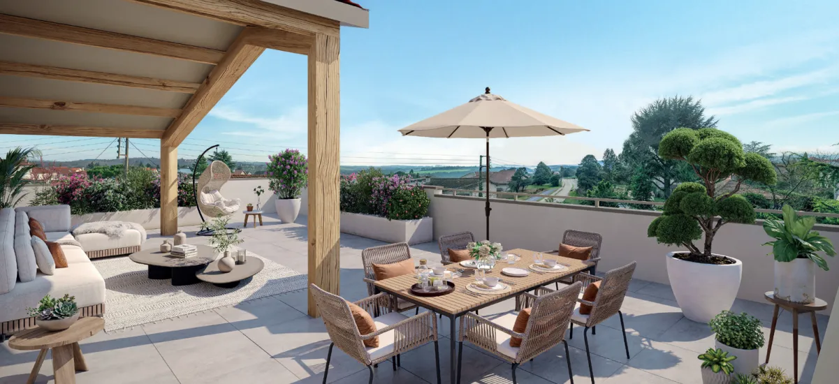 Craponne au pied des monts du lyonnais