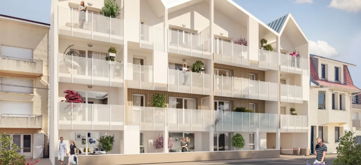 Cucq au pied de la plage