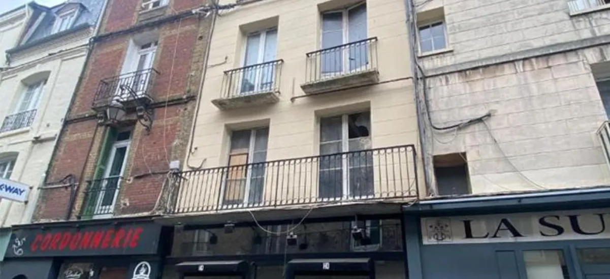 Dieppe réhabilitation à 600m à pied de la plage