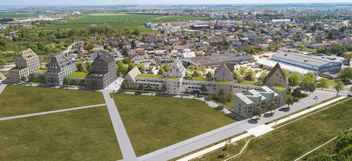 Dijon écoquartier Jardin des Maraîchers proche des commerces