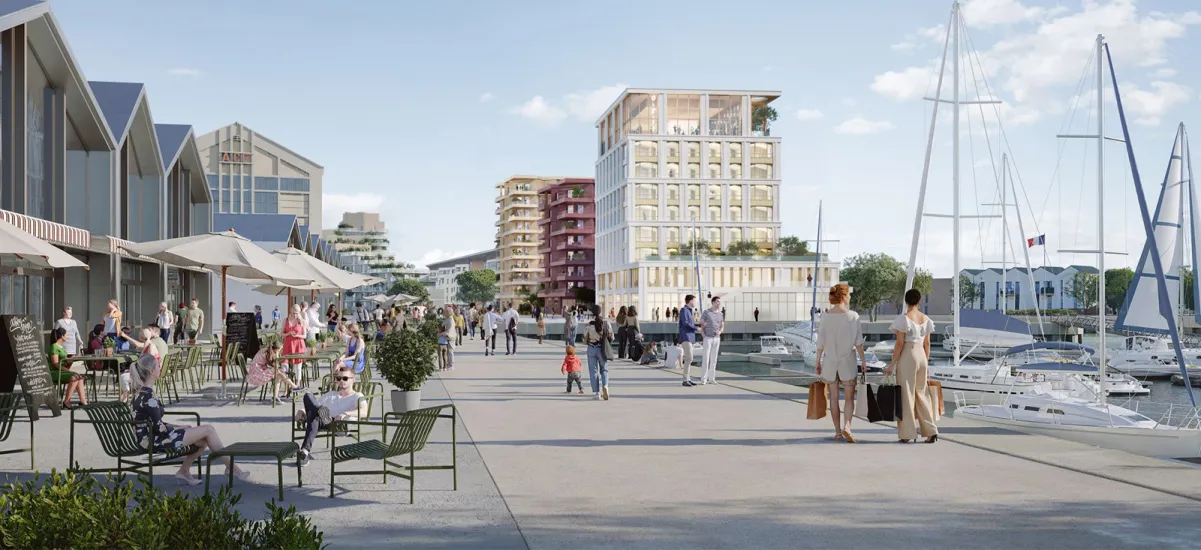 Dunkerque face à la mer