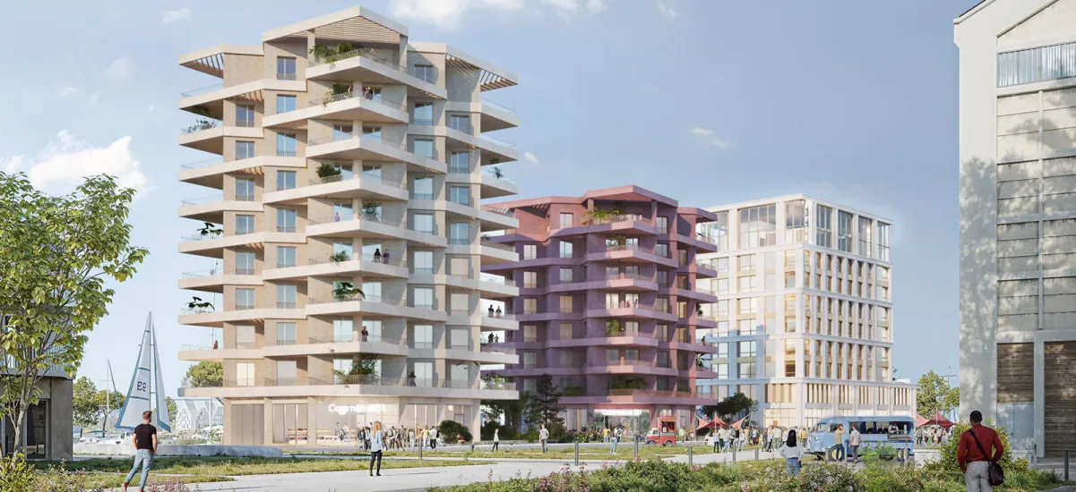 Dunkerque face à la mer