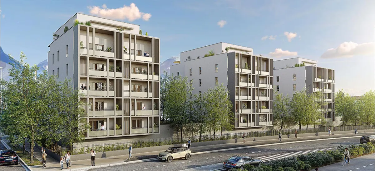 Échirolles adresse résidentielle avec vues sur le Vercors