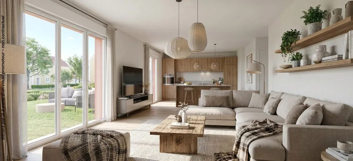 Étampes maisons neuves proche du Bois Bourdon