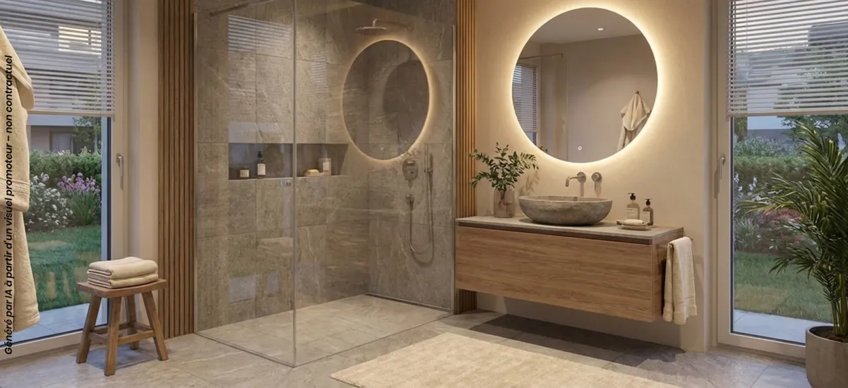 Évian-les-Bains vue sur le Lac Léman