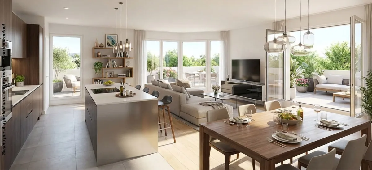 Évian-les-Bains vue sur le Lac Léman