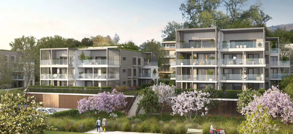 Évian-les-Bains vue sur le Lac Léman