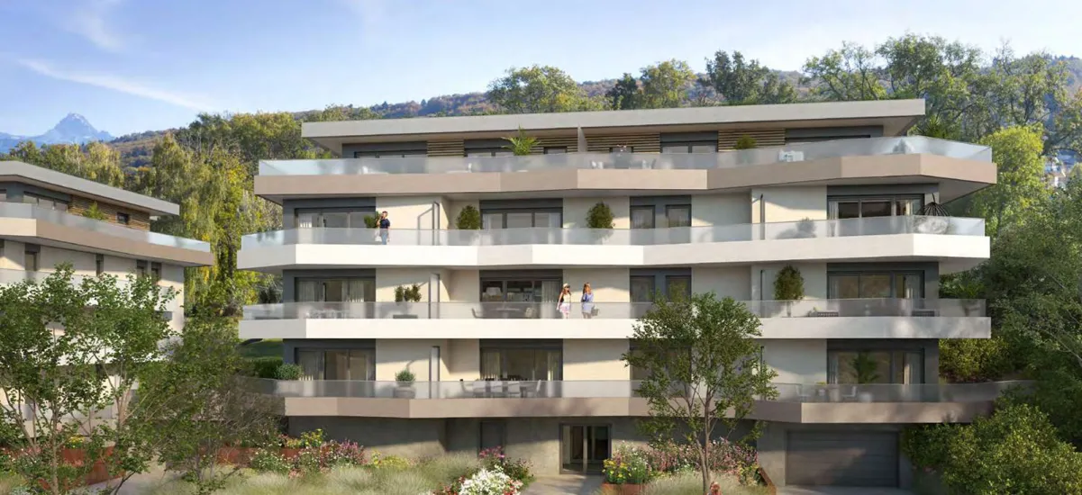 Évian-les-Bains vue sur le Lac Léman