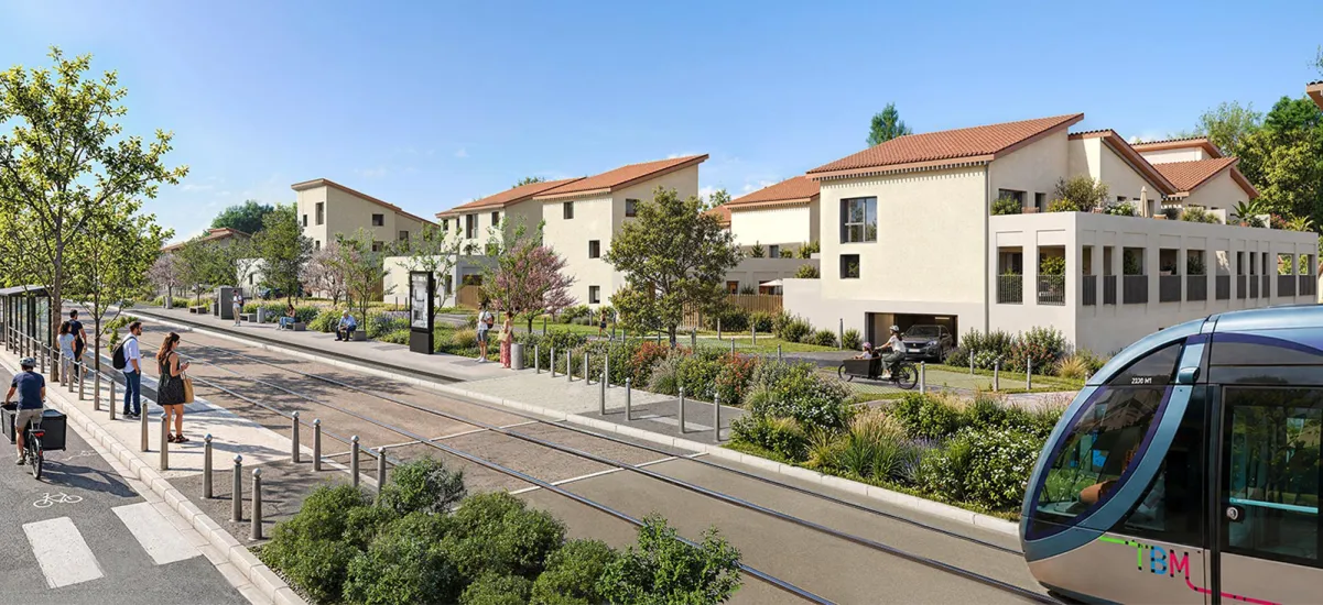 Eysines quartier Carès-Cantinolle à 4 min à pied du tram D