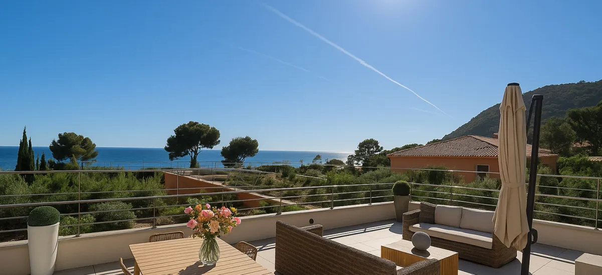 Èze adresse intimiste face à la mer à 3 min à pied des plages