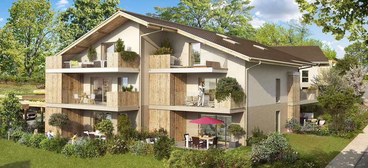 Fillière Saint-Martin-Bellevue cadre verdoyant à 45 min de Genève