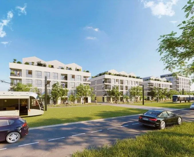 Fleury-sur-orne Eco-quartier au pied du Tram