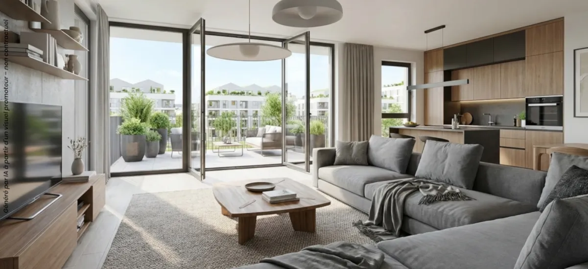 Fleury-sur-orne Eco-quartier au pied du Tram