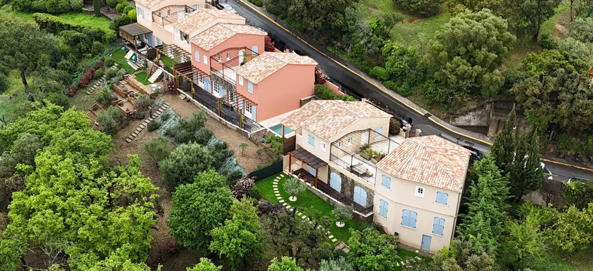 Gassin villa avec vue sur la Presqu’île de Saint-Tropez