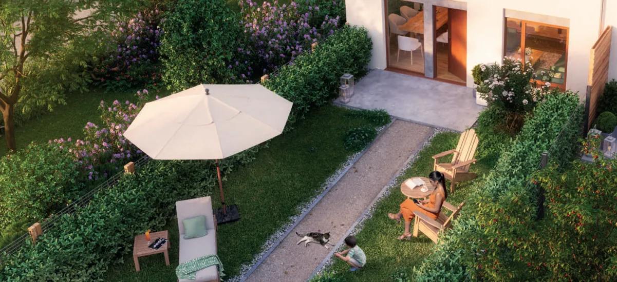 Giberville au cœur du quartier Les Jardin de Clopée