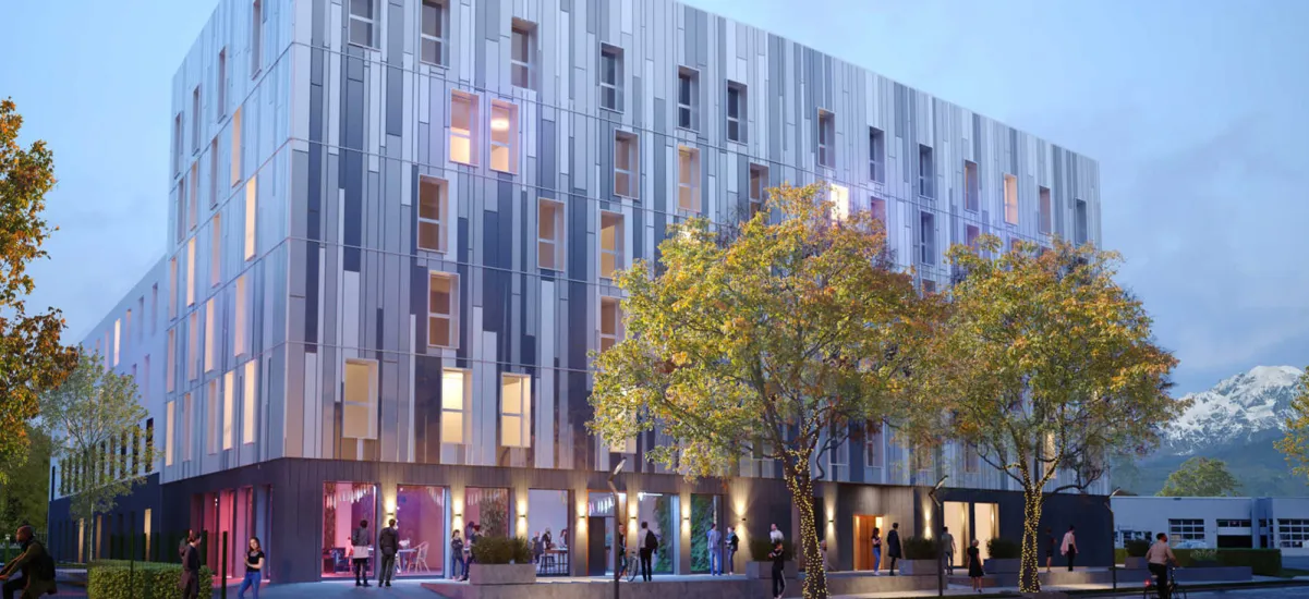 Gières résidence étudiante à 3 min à pied du tram B