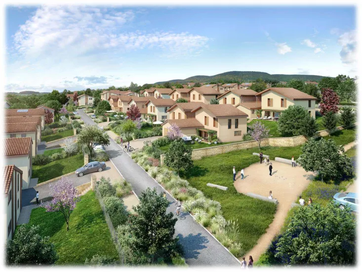 Gleizé maisons individuelles à 35 min de Lyon Perrache