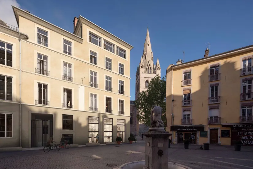 Grenoble déficit foncier coeur historique