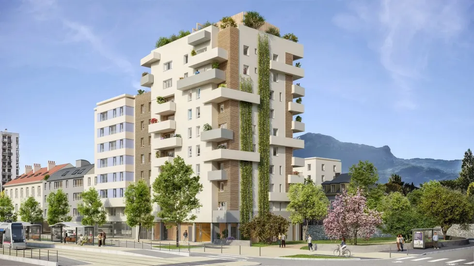 Grenoble proche coeur de ville tram E au pied du projet