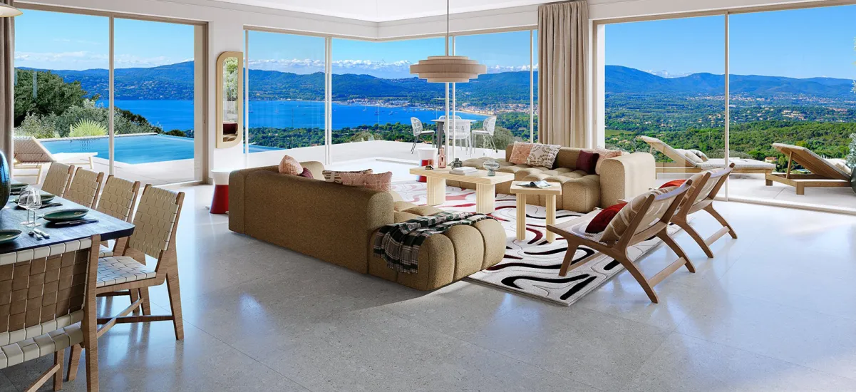 Grimaud Beauvallon Maisons de luxe intimistes avec vues mer