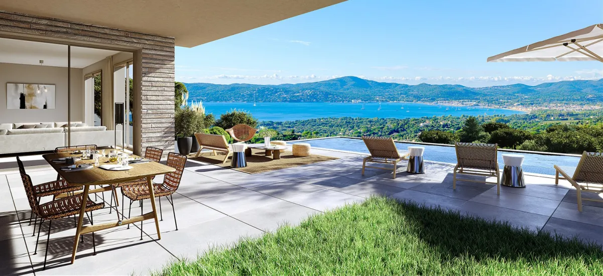 Grimaud Beauvallon Maisons de luxe intimistes avec vues mer