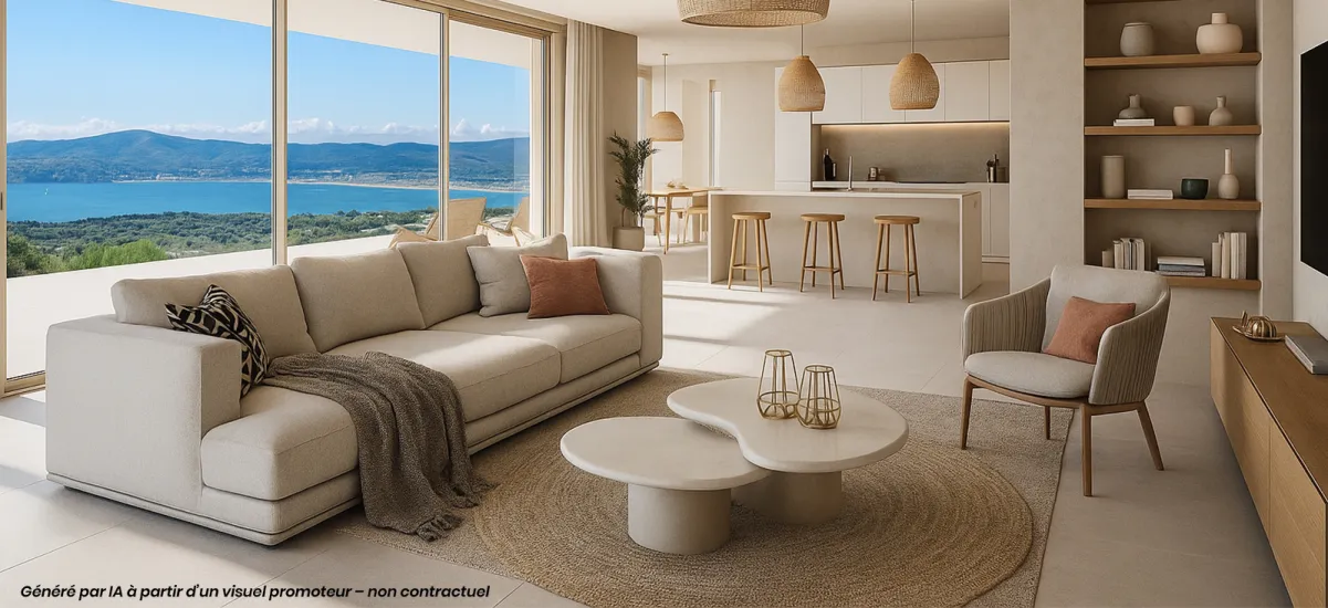 Grimaud Beauvallon Maisons de luxe intimistes avec vues mer