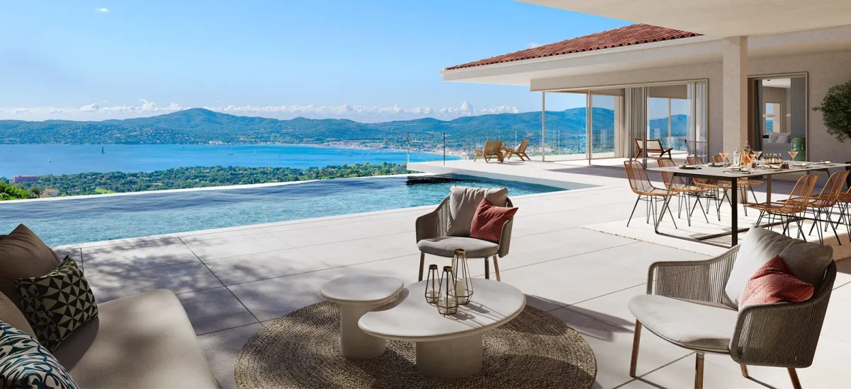 Grimaud Beauvallon Maisons de luxe intimistes avec vues mer