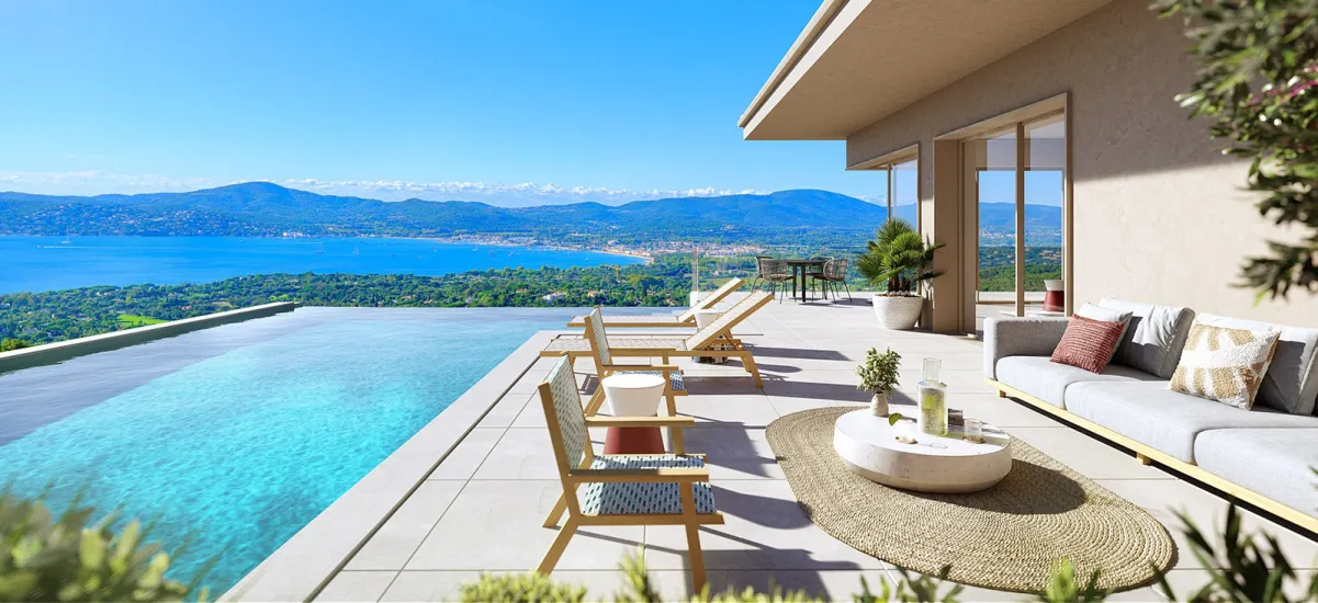 Grimaud Beauvallon Maisons de luxe intimistes avec vues mer