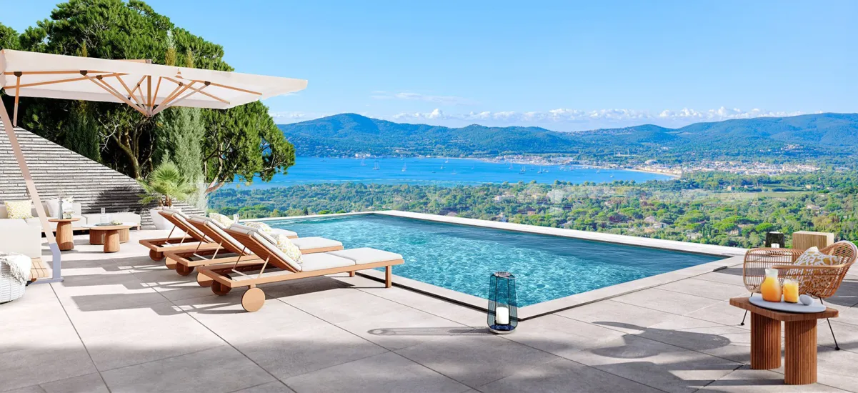 Grimaud Beauvallon Maisons de luxe intimistes avec vues mer