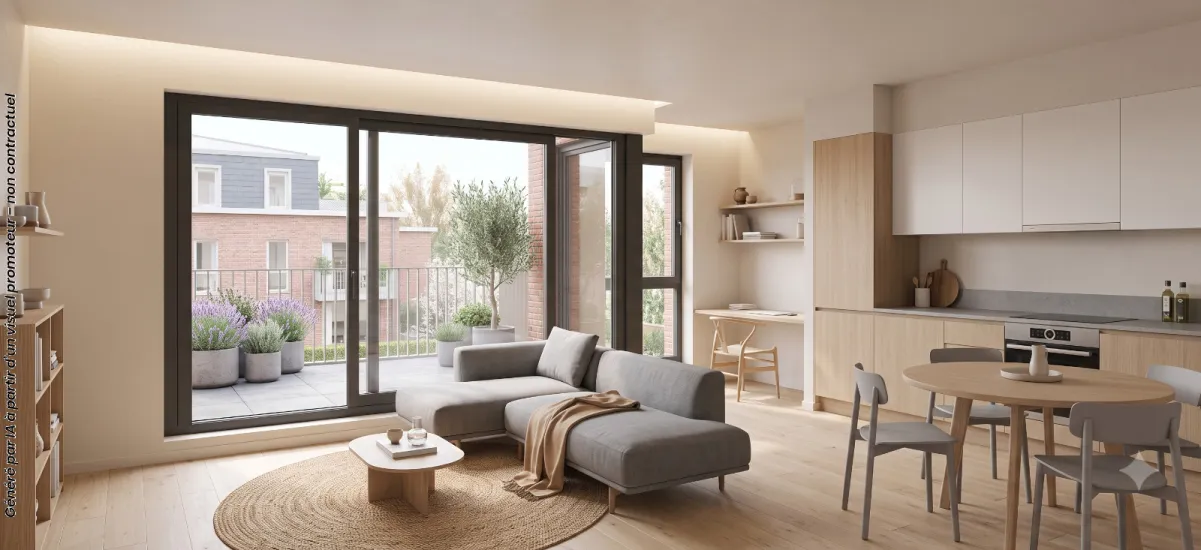 Hem éco-quartier proche bourg