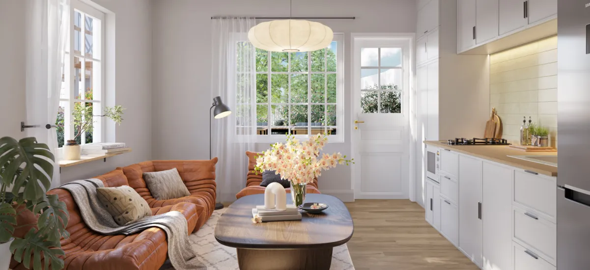 Honfleur réhabilitation à proximité du Vieux Bassin