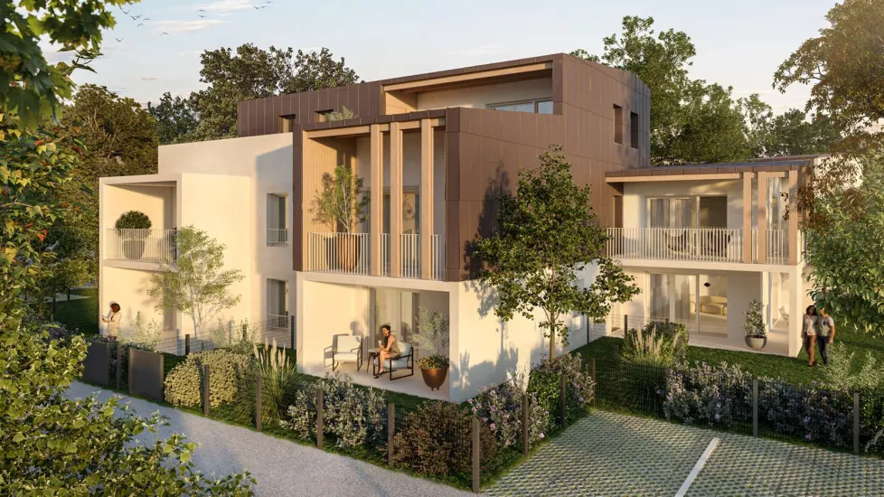 Idron quartier résidentiel aux portes de Pau