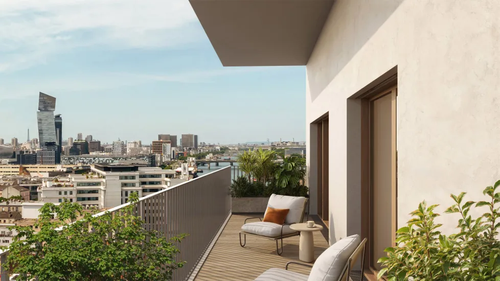 Ivry-sur-Seine à deux pas des rives de la Seine et RER C à 850m