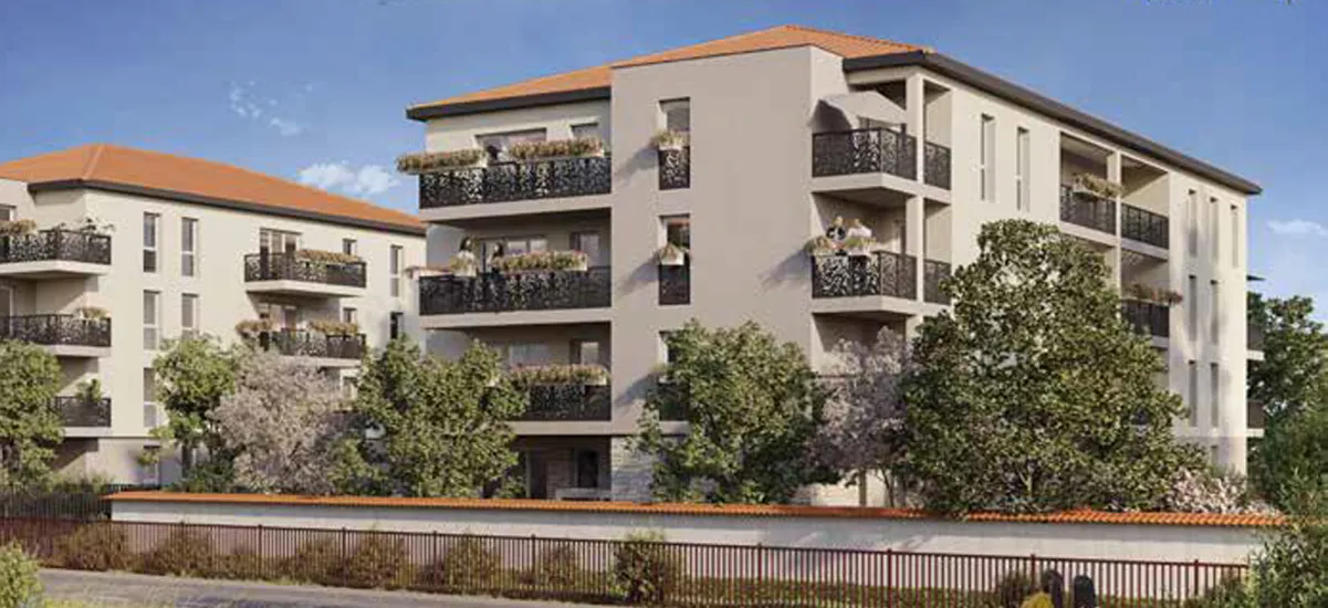 Jassans-Riottier quartier résidentiel proche bus et centre