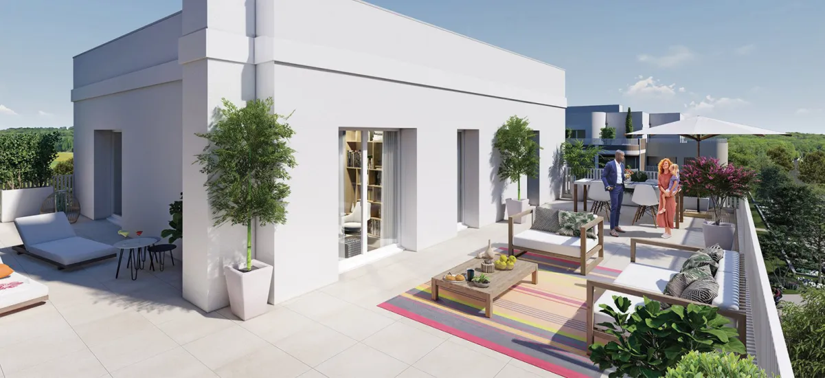 Jouy-le-Moutier en bordure de forêt de l'Hautil