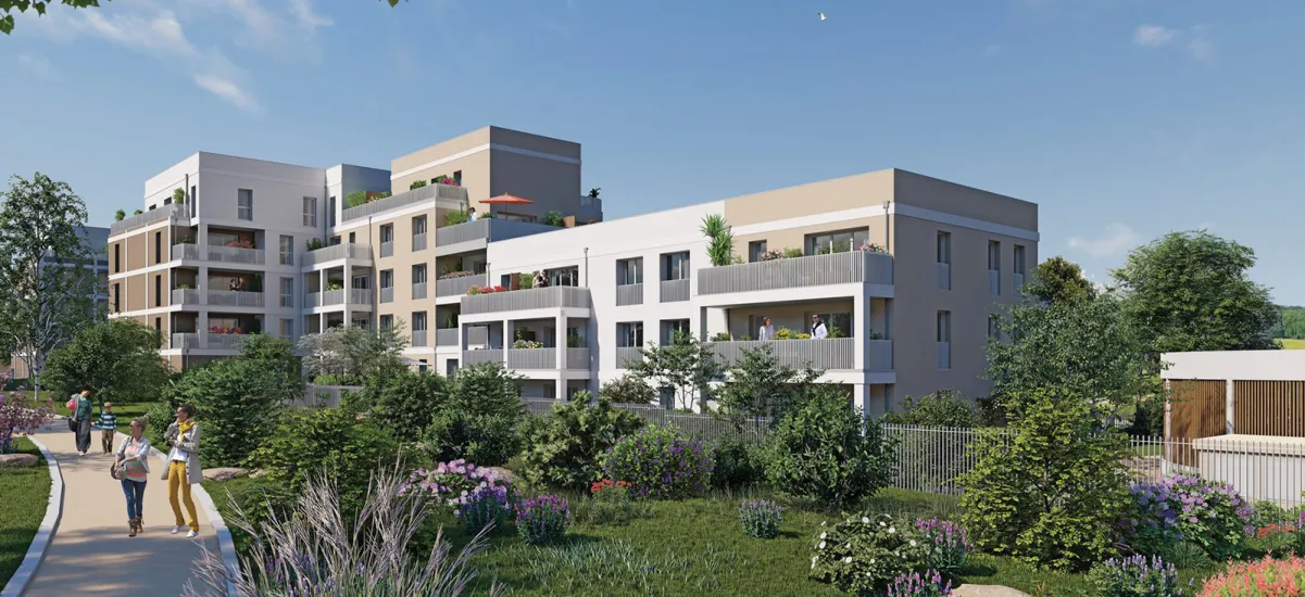 Jouy-le-Moutier en bordure de forêt de l'Hautil