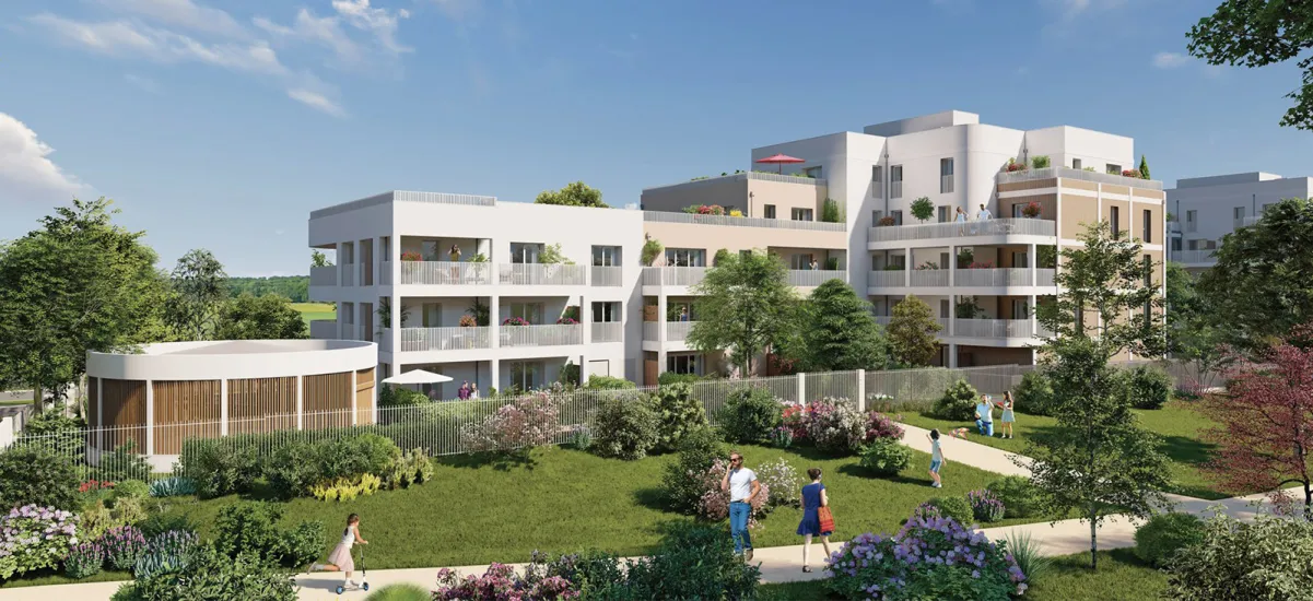 Jouy-le-Moutier en bordure de forêt de l'Hautil