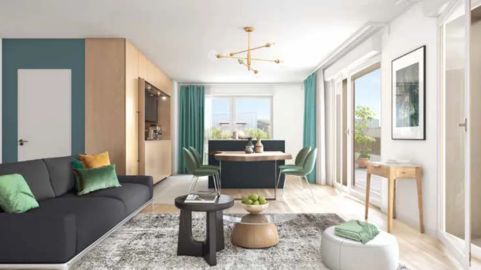 Jouy-le-Moutier Place du Bien-être proche bus