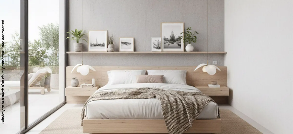 La Bernerie-en-Retz quartier pavillonnaire proche du centre