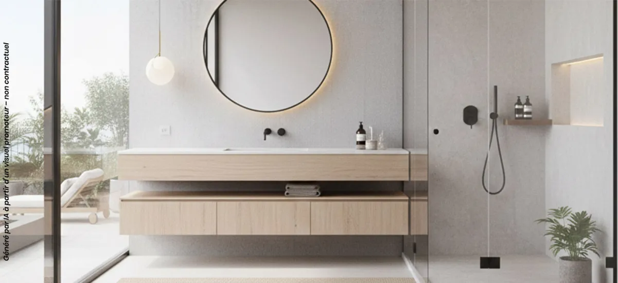 La Bernerie-en-Retz quartier pavillonnaire proche du centre