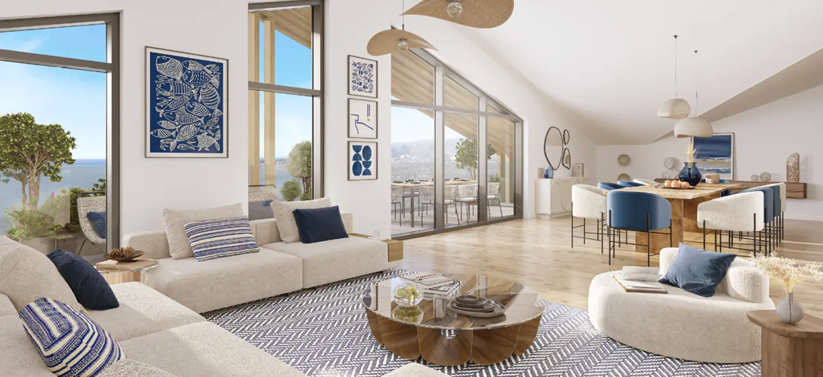 La Ciotat domaine privé au Baguier avec piscine et vue mer