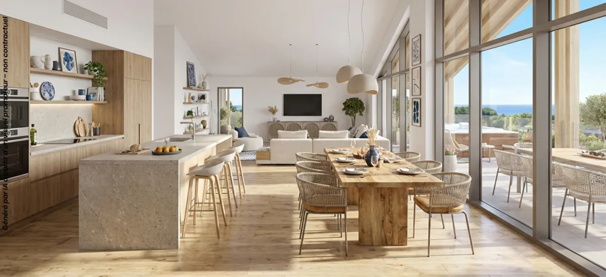 La Ciotat domaine privé au Baguier avec piscine et vue mer